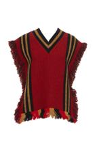 Moda Operandi Etro Fringed Knit Wool-blend Vest