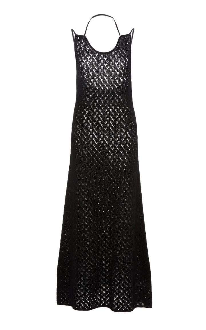 Moda Operandi Jil Sander Open-knit Cotton Dress Size: 32