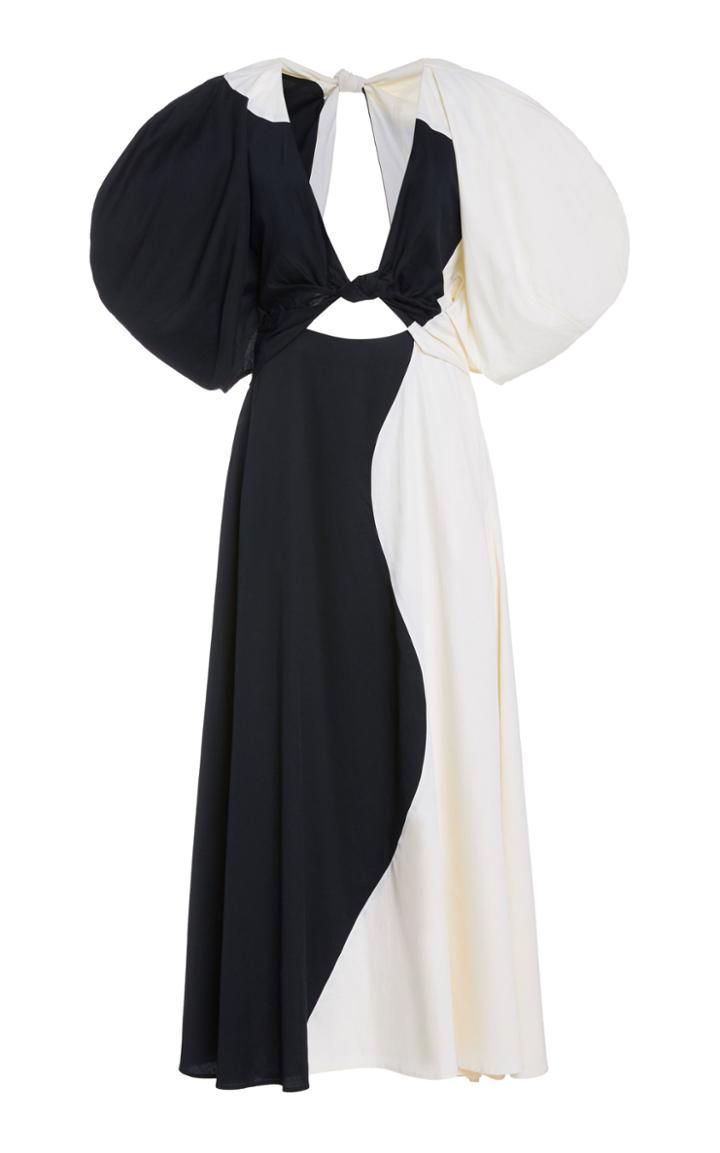 Moda Operandi Mara Hoffman Lelia Two-tone Cotton Dress