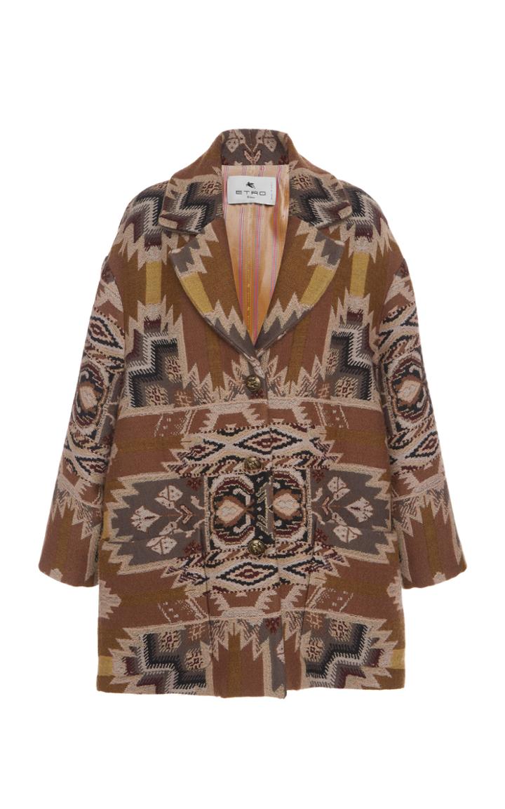 Moda Operandi Etro Printed Wool Jacket
