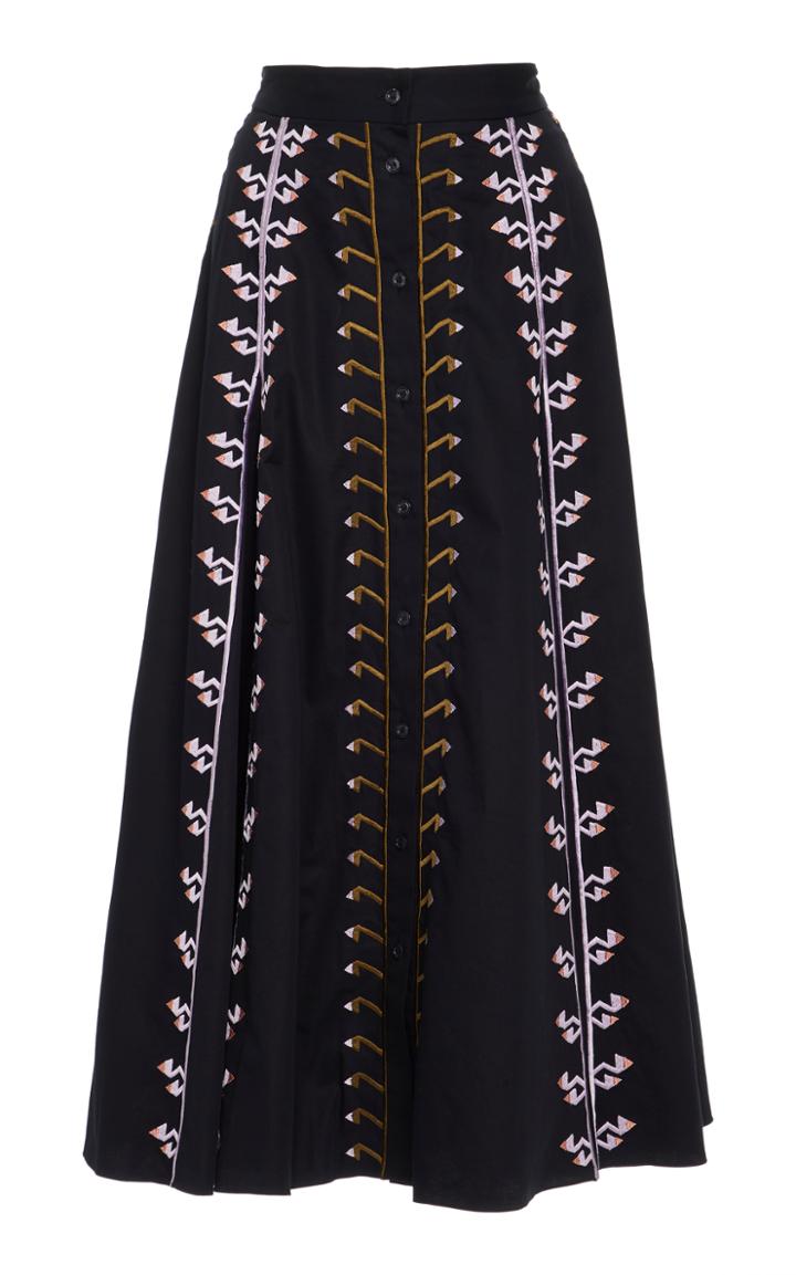 Temperley London Expedition Cotton Skirt