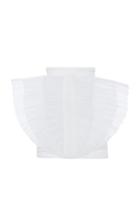 Balmain Pleat-detail Knit Skirt