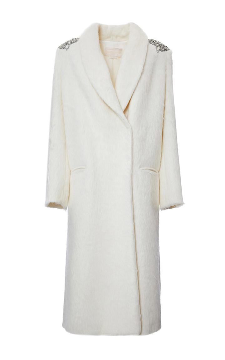 Genny Embellished Shoulder Coat