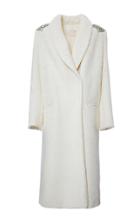 Genny Embellished Shoulder Coat