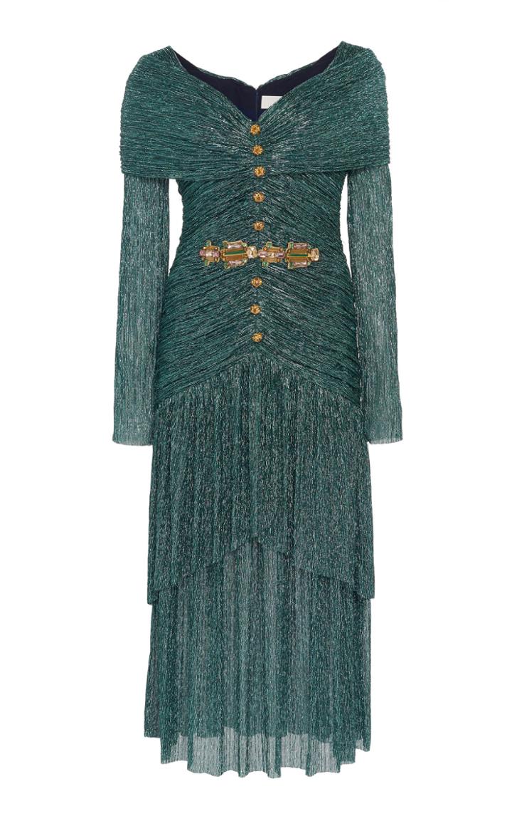 Peter Pilotto Draped Midi Dress