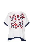 March11 Flora Short Sleeve Ruffled Top
