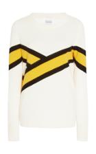 Madeleine Thompson Calab Colorblock Striped Cashmere Sweater