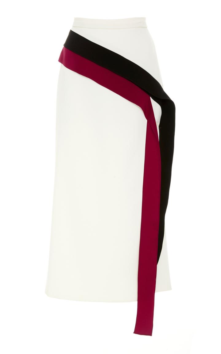 Bibhu Mohapatra Crepe Midi Skirt