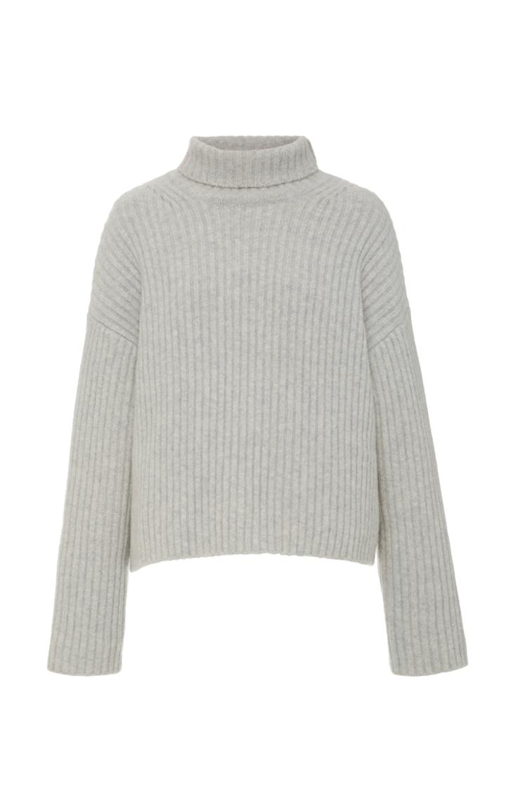 Joseph Ribbed Cashmere-blend High Neck Sweater