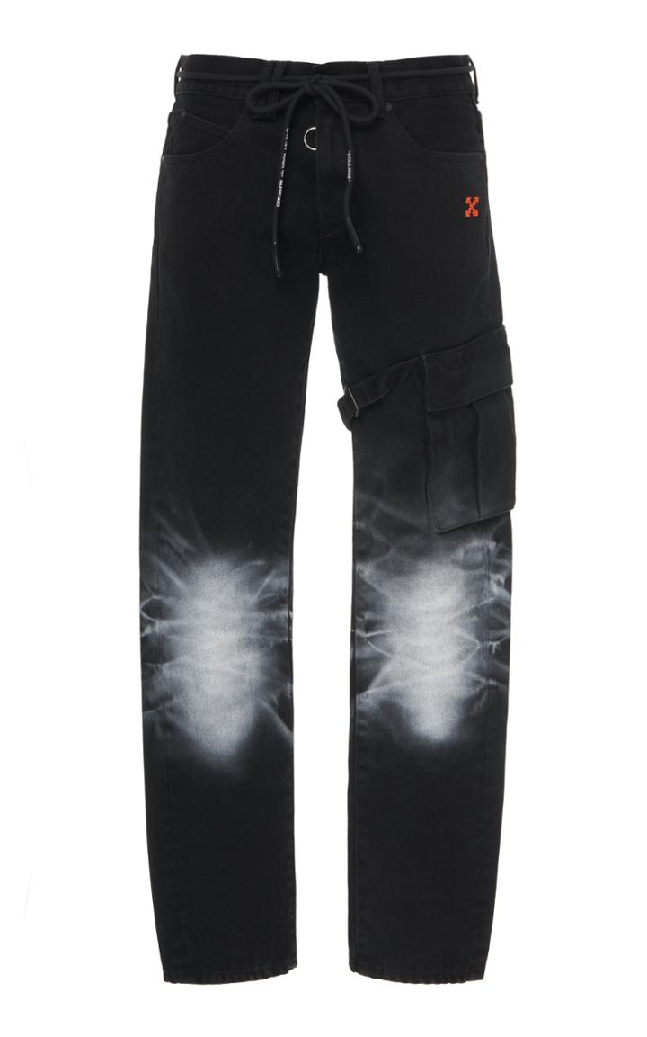 Off-white C/o Virgil Abloh Slim Asymmetric Jeans