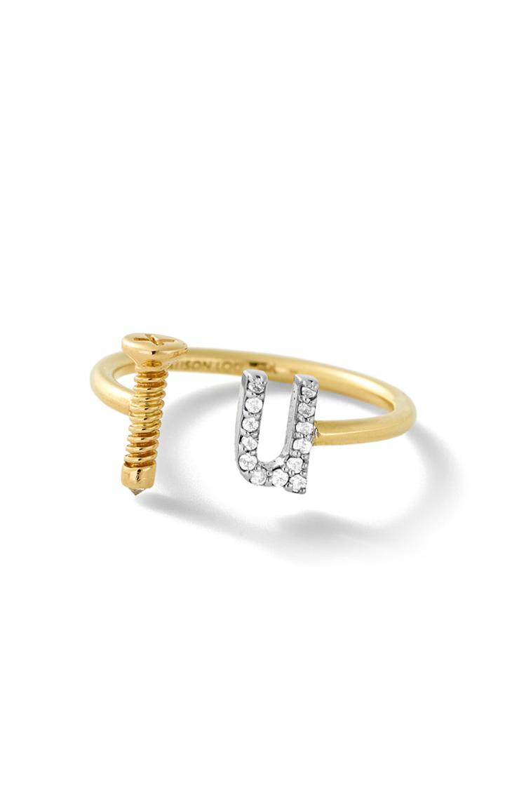 Moda Operandi Alison Lou Screw U Ring