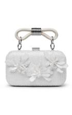 Moda Operandi Maticevski Testify Embroidered Floral Silk Clutch