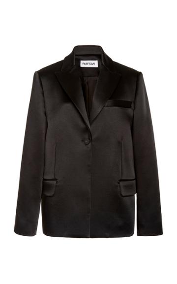 Partow Owen Satin Blazer