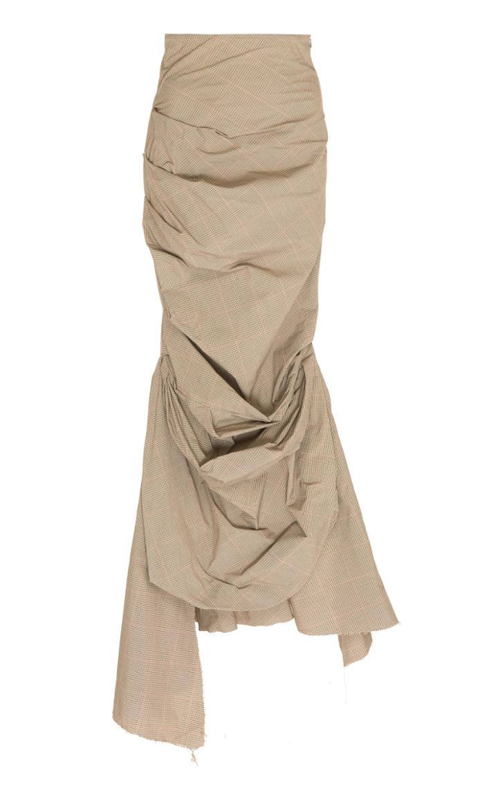 A.w.a.k.e. Rise And Fall Small Check Skirt