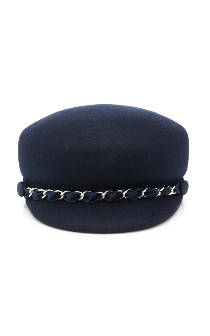 Eugenia Kim Sabrina Wool-felt Cap