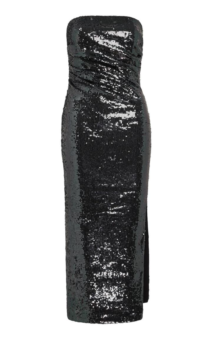 Rachel Gilbert Val Sequined Crepe Dress