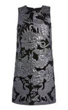 Moda Operandi Andrew Gn Embroidered Cady Dress