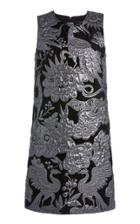 Moda Operandi Andrew Gn Embroidered Cady Dress