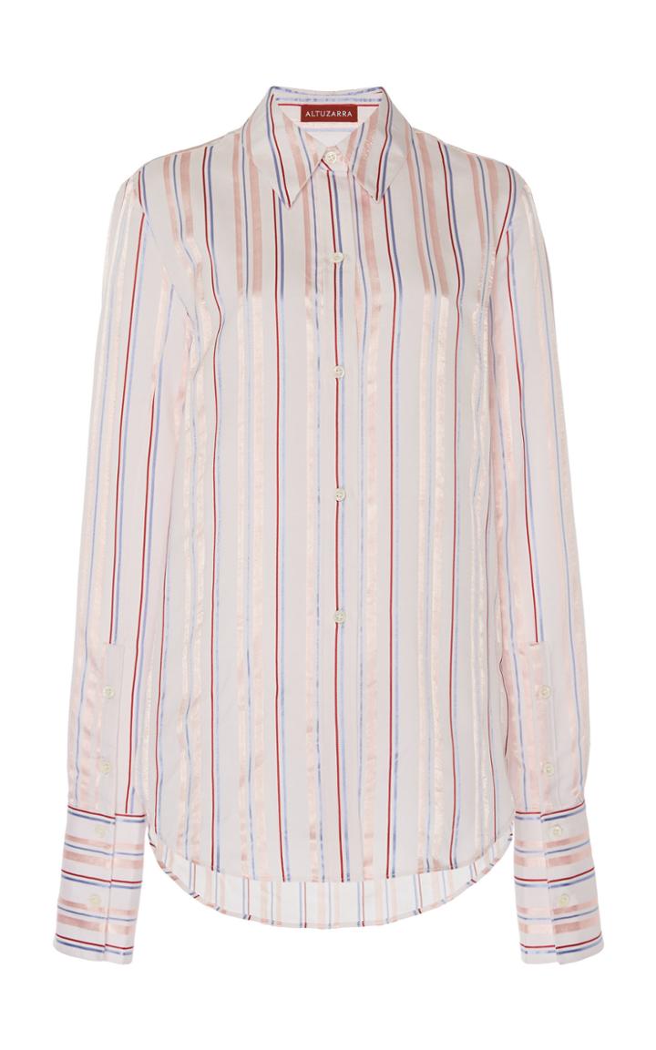 Moda Operandi Altuzarra Giselda Button-down Striped Shirt Size: 38