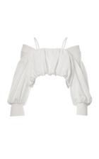 Lilly Sarti Light Ruffle Crepe Blouse