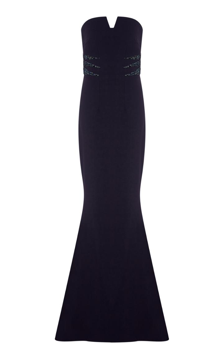 Safiyaa Damara Strapless Gown