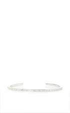 Anita Ko Baguette Cuff In White Gold