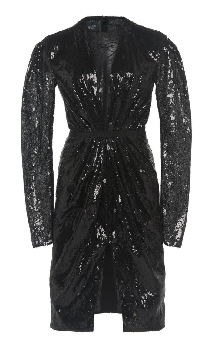Giambattista Valli Lace-trimmed Sequined Dress