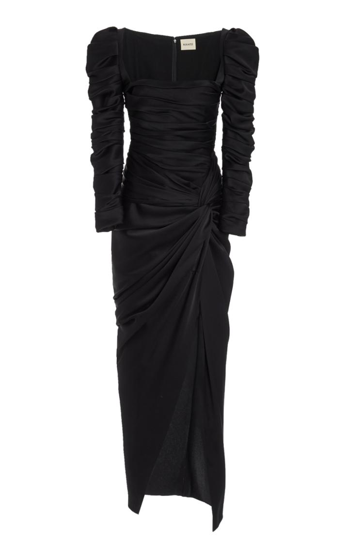 Moda Operandi Khaite Shawna Satin Dress