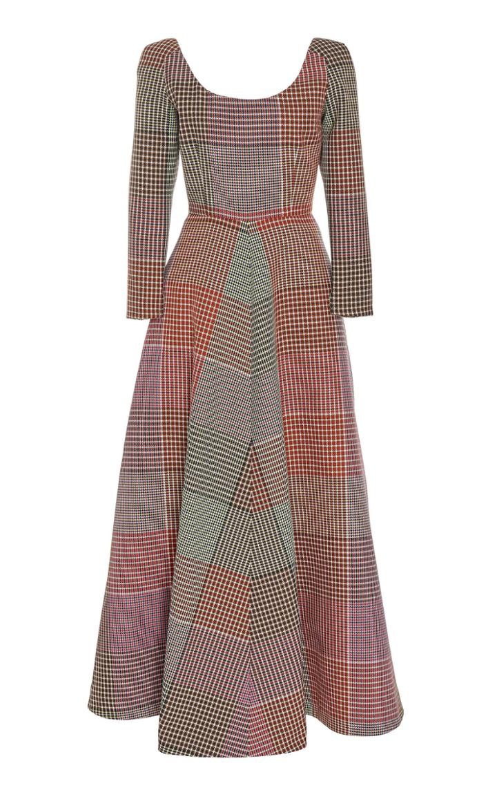Rosie Assoulin Patchwork Cady Dress