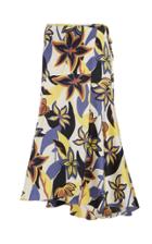 Alexis Gavriel Floral Midi Skirt