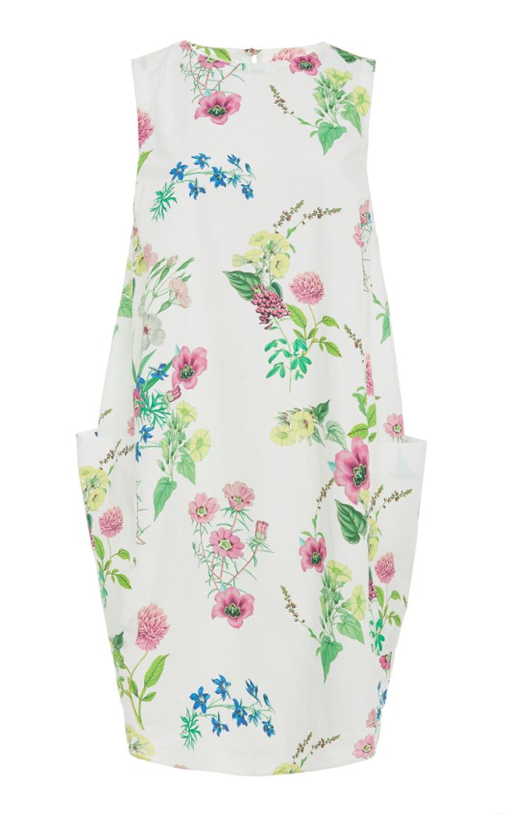 Mds Stripes Sleeveless Shift Dress