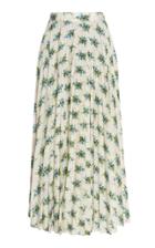 Emilia Wickstead Sunny Pleated Midi Skirt