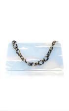 Edie Parker Perfect Day East West Acrylic Hardbody Clutch