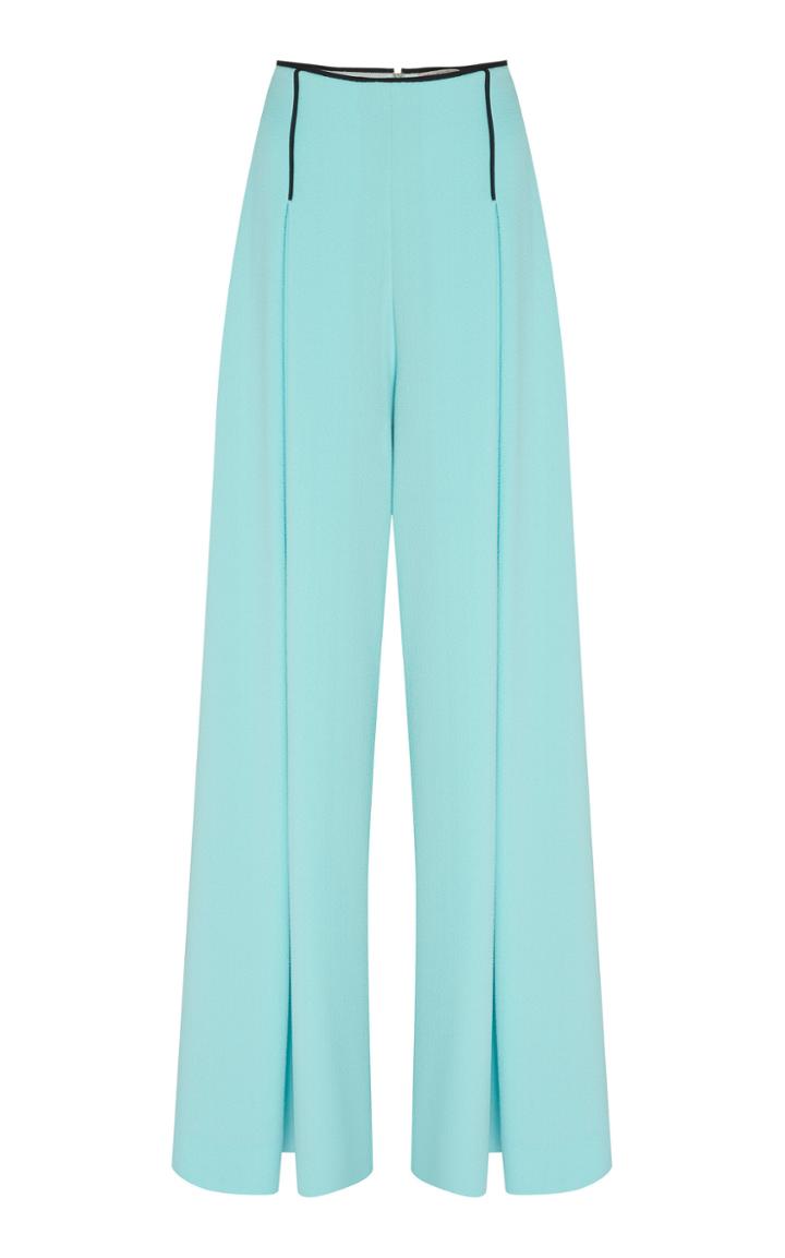 Emilia Wickstead Lysette Pleated High Rise Pant