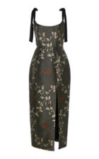 Markarian Monroe Floral-jacquard Midi Dress