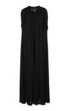 Valentino Tie-detailed Jersey Cape