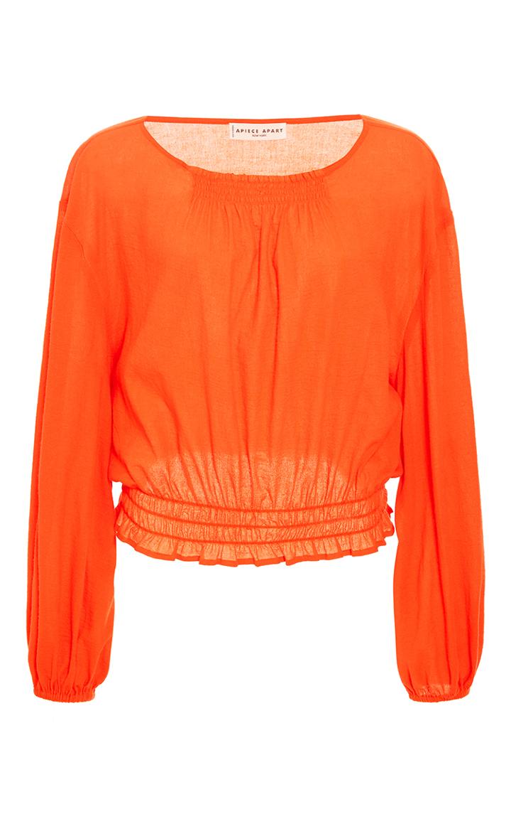 Apiece Apart Palizada Balloon Sleeve Top