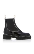 Proenza Schouler Patent Leather Chelsea Boots