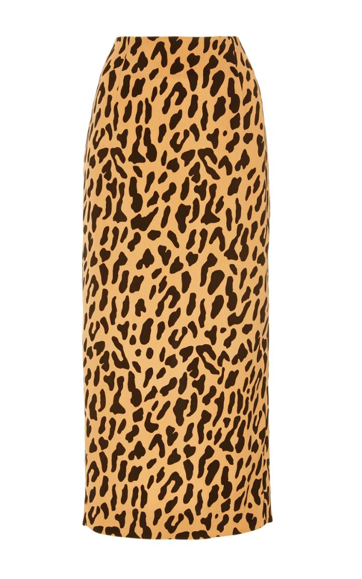 Diane Von Furstenberg Tailored Midi Pencil Skirt