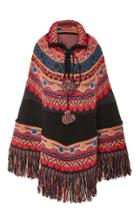 Talitha Massai Intarsia Poncho
