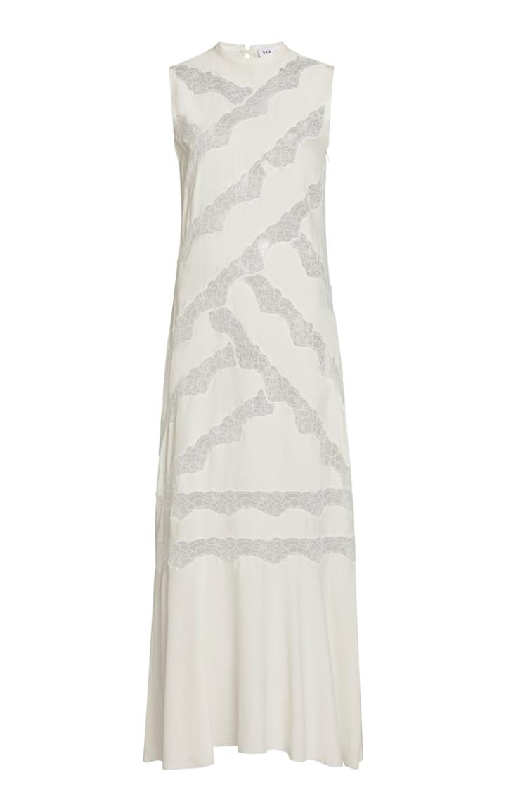 Moda Operandi Sir The Label Alma Silk Paneled Dress