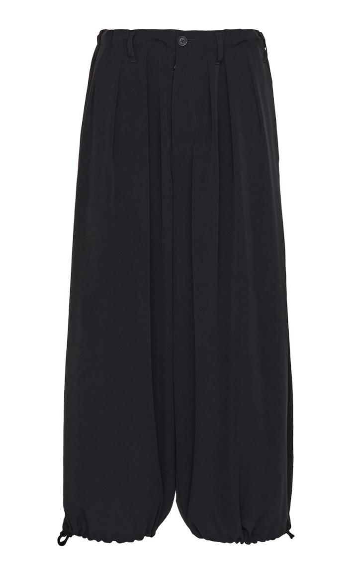 Yohji Yamamoto Tuck Wide Trousers