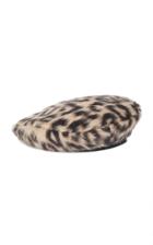 Versace Leopard Print Cap