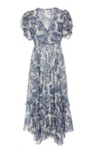 Loveshackfancy Andie Ruffled Floral-print Cotton-voile Midi Dress