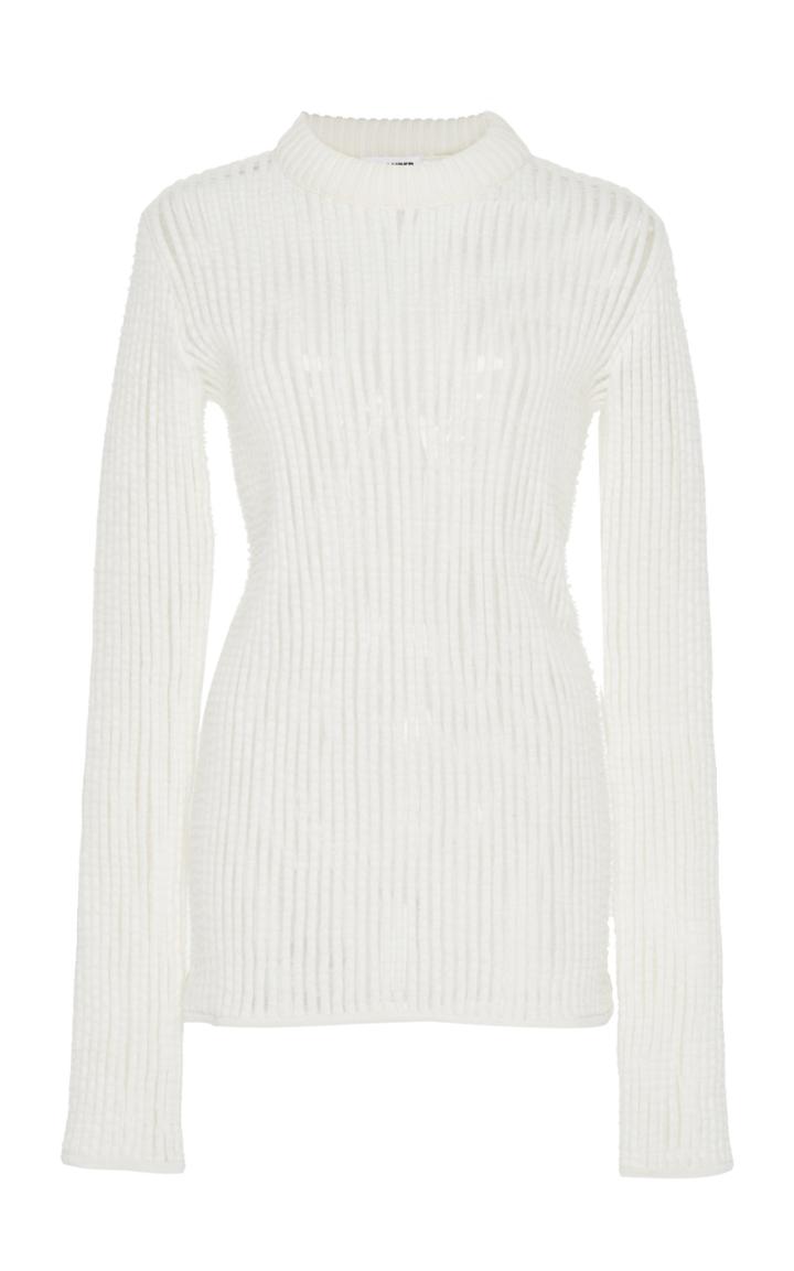 Jil Sander Ribbed Knit Top
