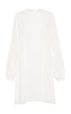 Moda Operandi Matin Puff-sleeve Cotton Mini Dress