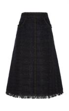 Tory Burch Aria Tweed A Line Skirt