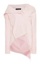 Moda Operandi Y/project Draped Button-detailed Top Size: 36