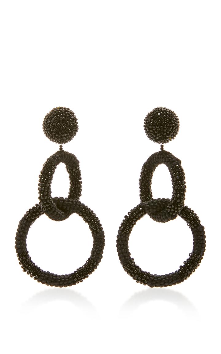 Oscar De La Renta 2 Hoop C Earring