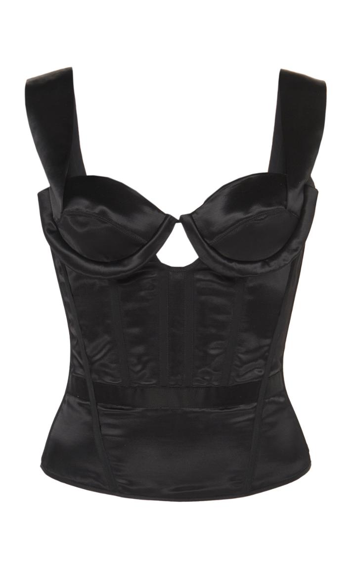Olivier Theyskens Tador Corset Satin Top
